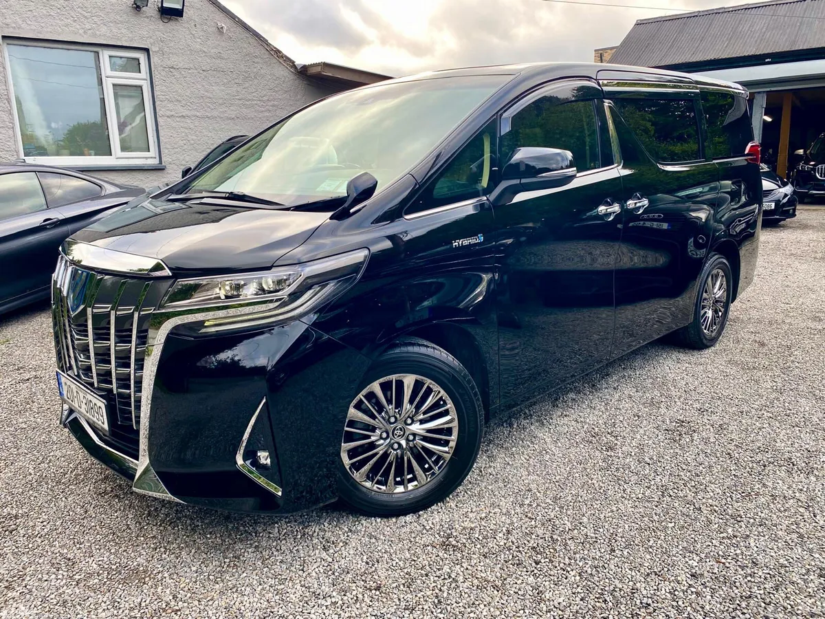 Toyota Alphard MPV, Petrol Hybrid, 2020, Black