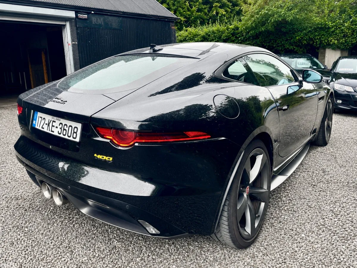 Jaguar F-Type Coupe, Petrol, 2017, Black