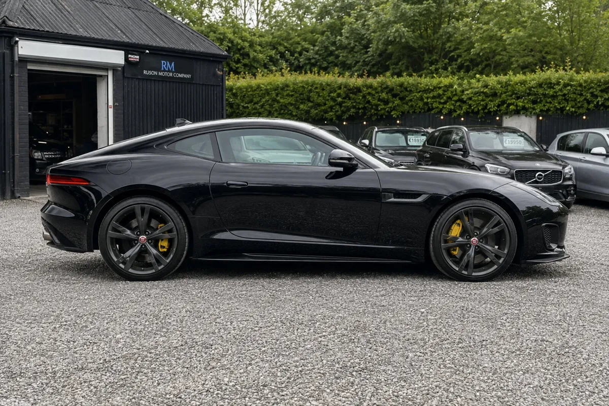 Jaguar F-Type Coupe, Petrol, 2017, Black