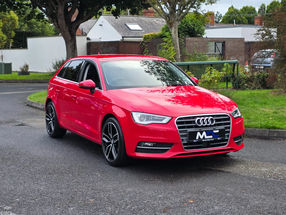 Audi A3 Hatchback, Petrol, 2014, Red