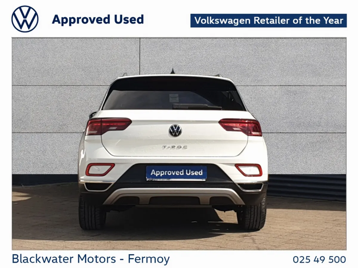 Volkswagen T-Roc SUV, Petrol, 2023, White