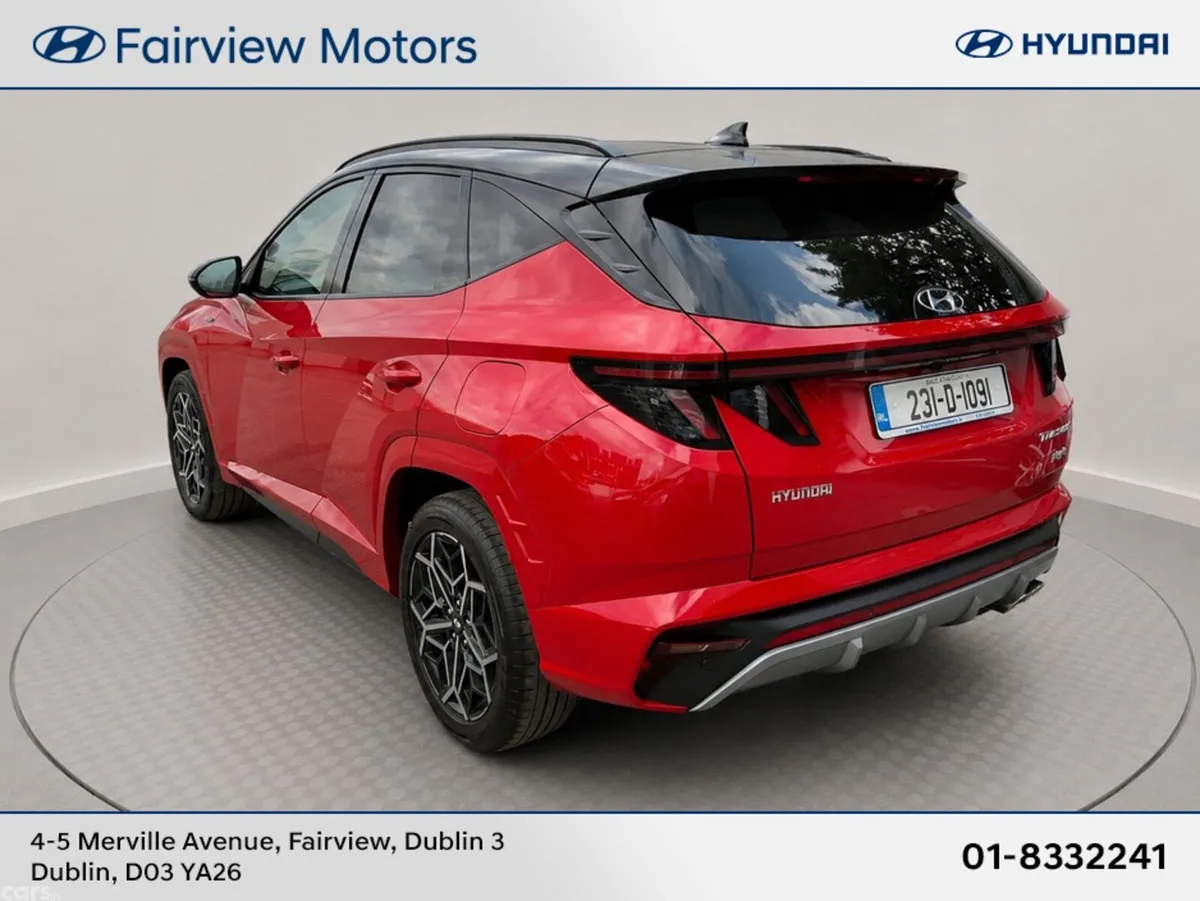 Hyundai Tucson MPV, Petrol Plug-in Hybrid, 2023, Red