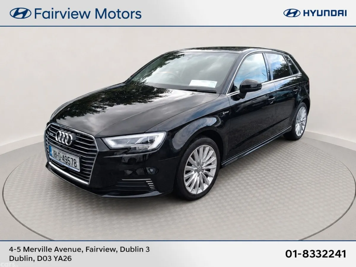 Audi A3 Hatchback, Petrol Plug-in Hybrid, 2018, Black