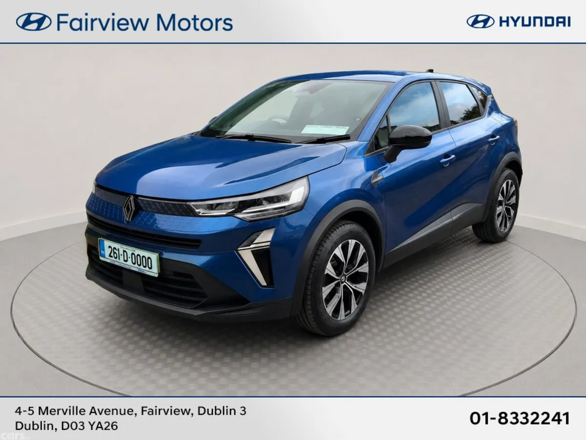 Renault Captur SUV, Petrol Hybrid, 2026, Blue