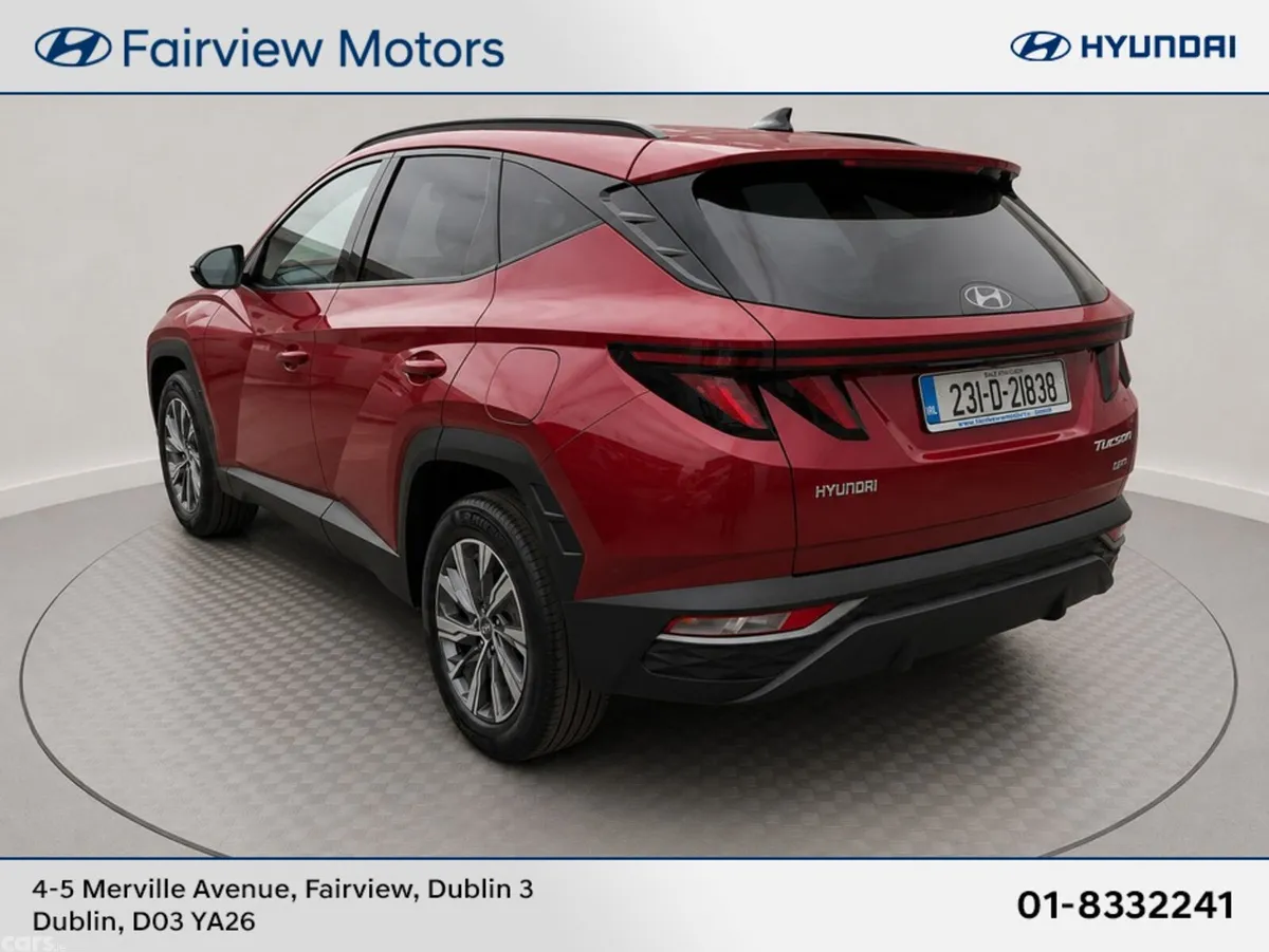 Hyundai Tucson MPV, Petrol Hybrid, 2023, Red