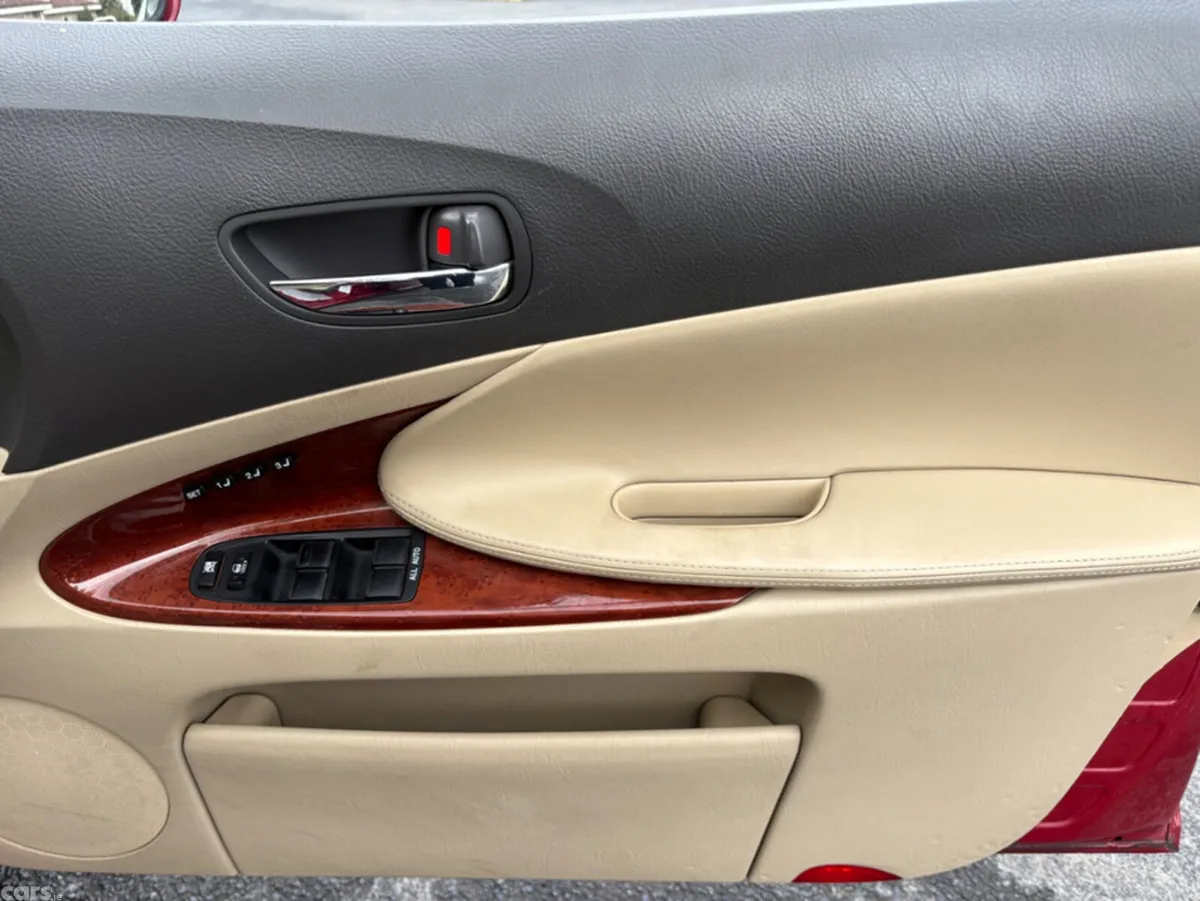 Lexus GS Saloon, Petrol, 2005, Red