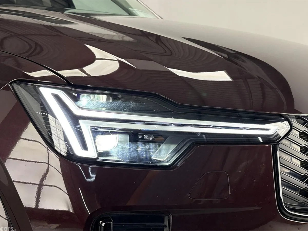 Volvo XC90 Estate, Petrol Hybrid, 2025, Red