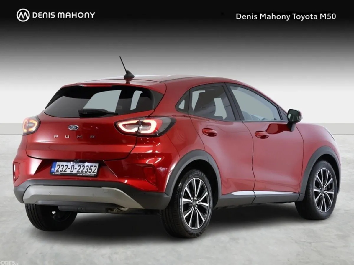 Ford Puma SUV, Petrol Hybrid, 2023, Red
