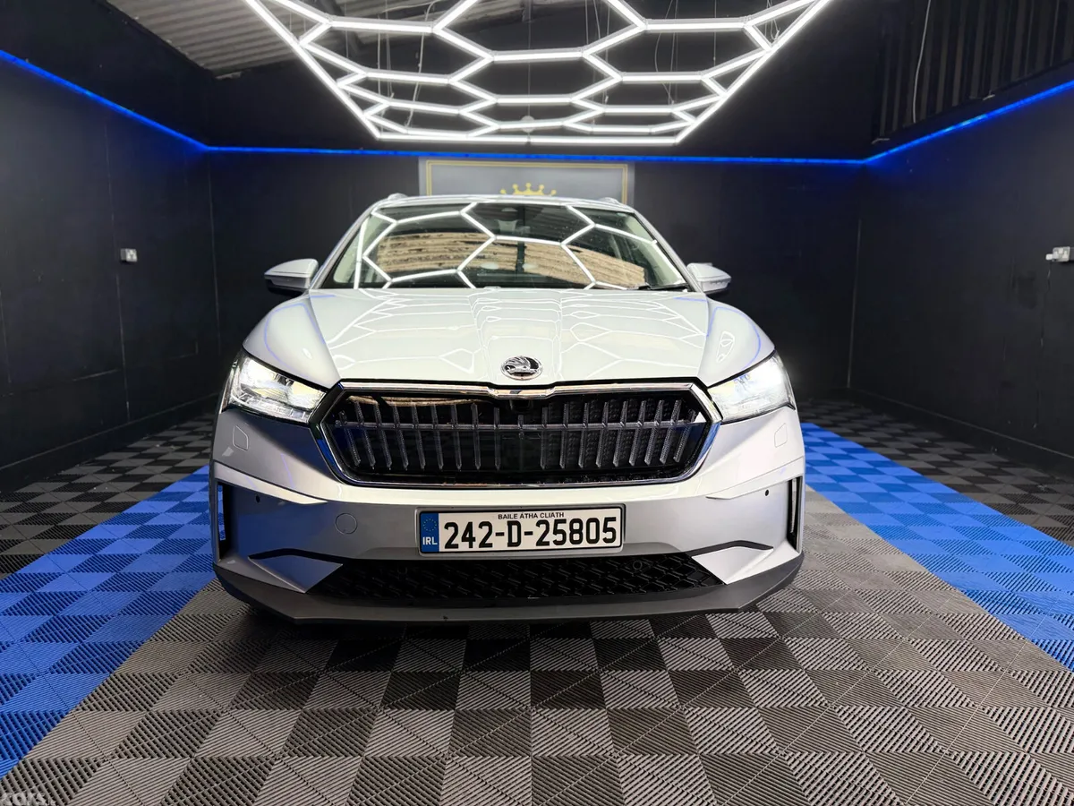 Skoda Enyaq Estate, Electric, 2024, Silver