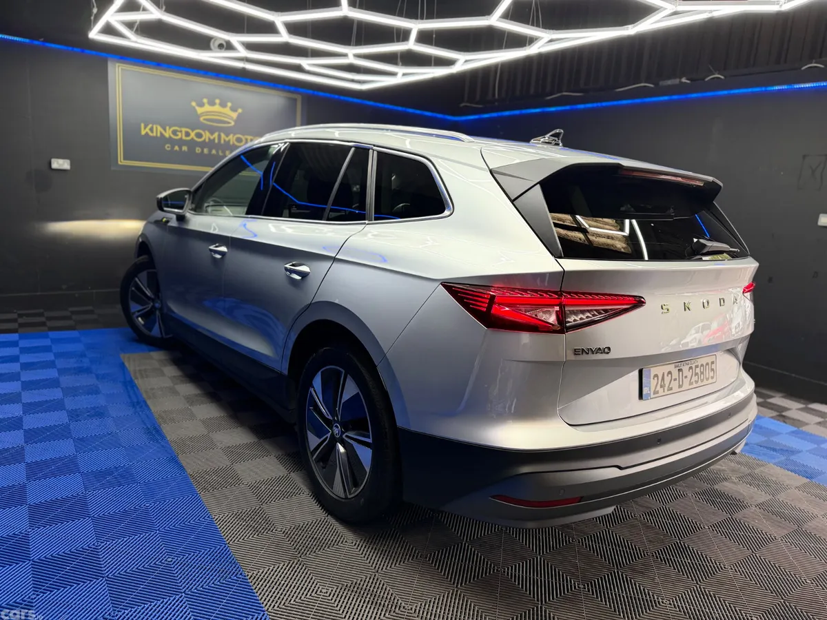Skoda Enyaq Estate, Electric, 2024, Silver