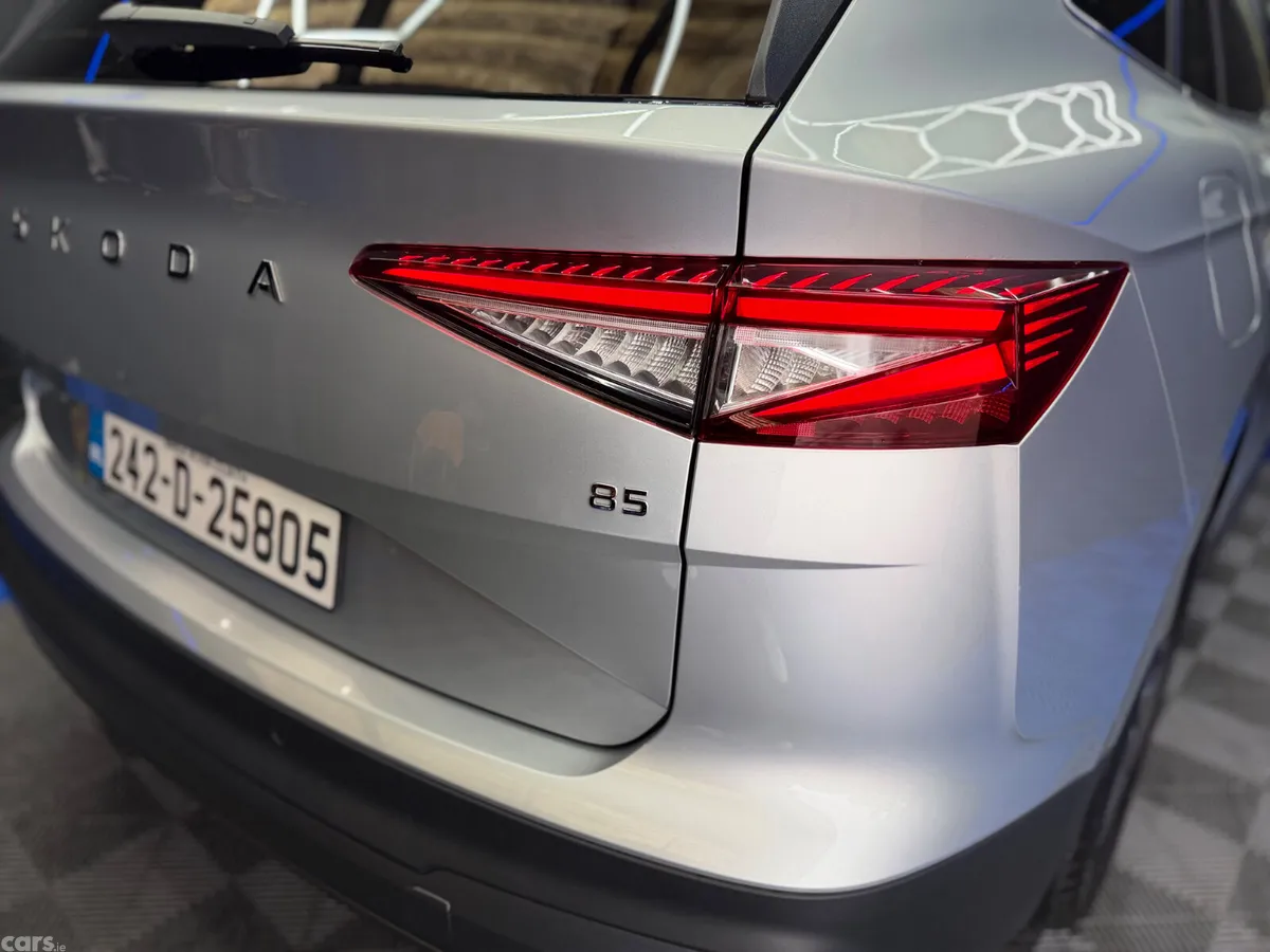 Skoda Enyaq Estate, Electric, 2024, Silver