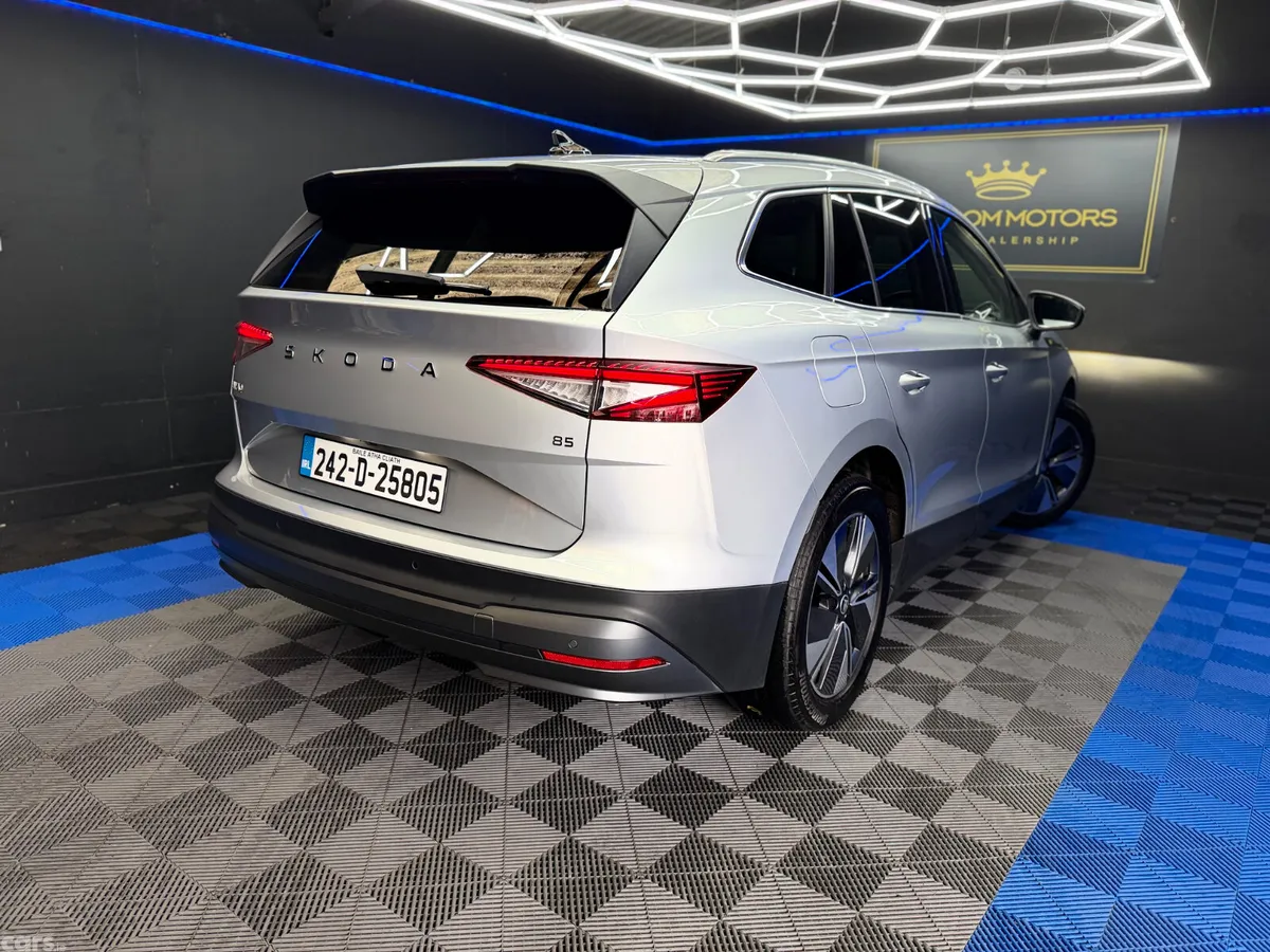 Skoda Enyaq Estate, Electric, 2024, Silver