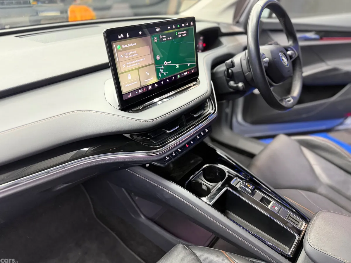 Skoda Enyaq Estate, Electric, 2024, Silver