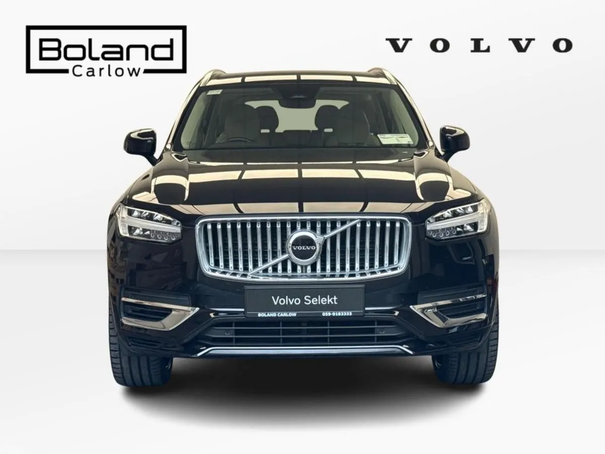 Volvo XC90 SUV, Petrol Plug-in Hybrid, 2024, Black