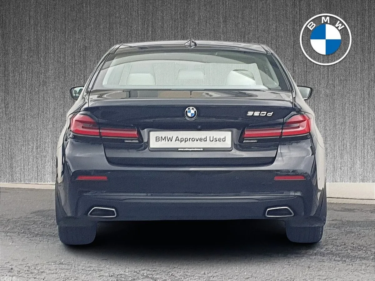 BMW 5-Series Saloon, Diesel, 2021, Black