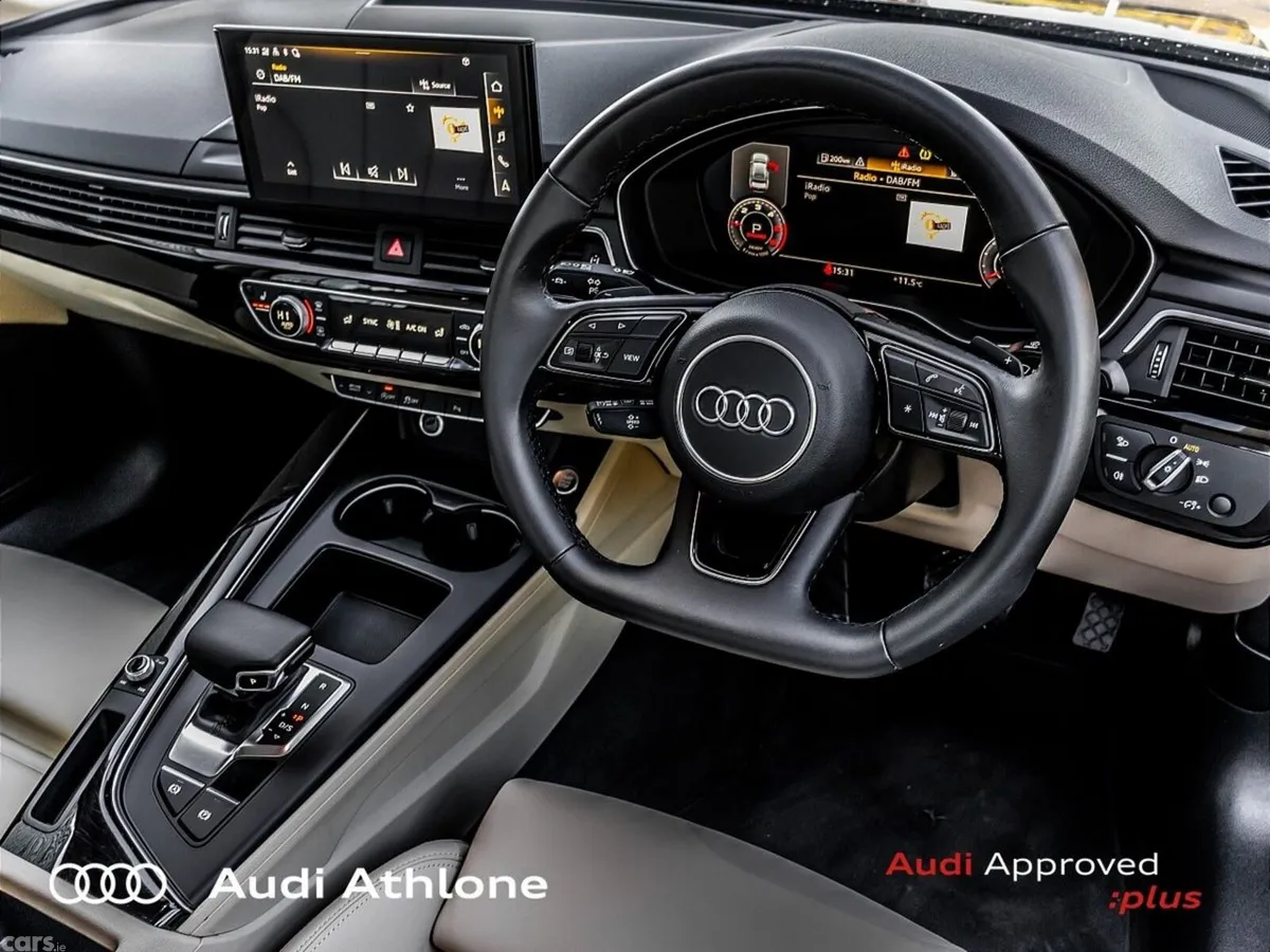 Audi A4 Saloon, Diesel, 2023, Red