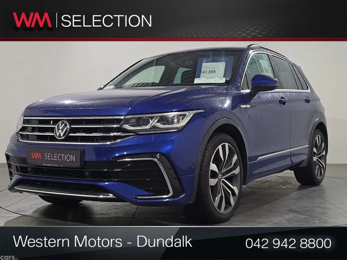 Volkswagen Tiguan SUV, Diesel, 2023, Blue