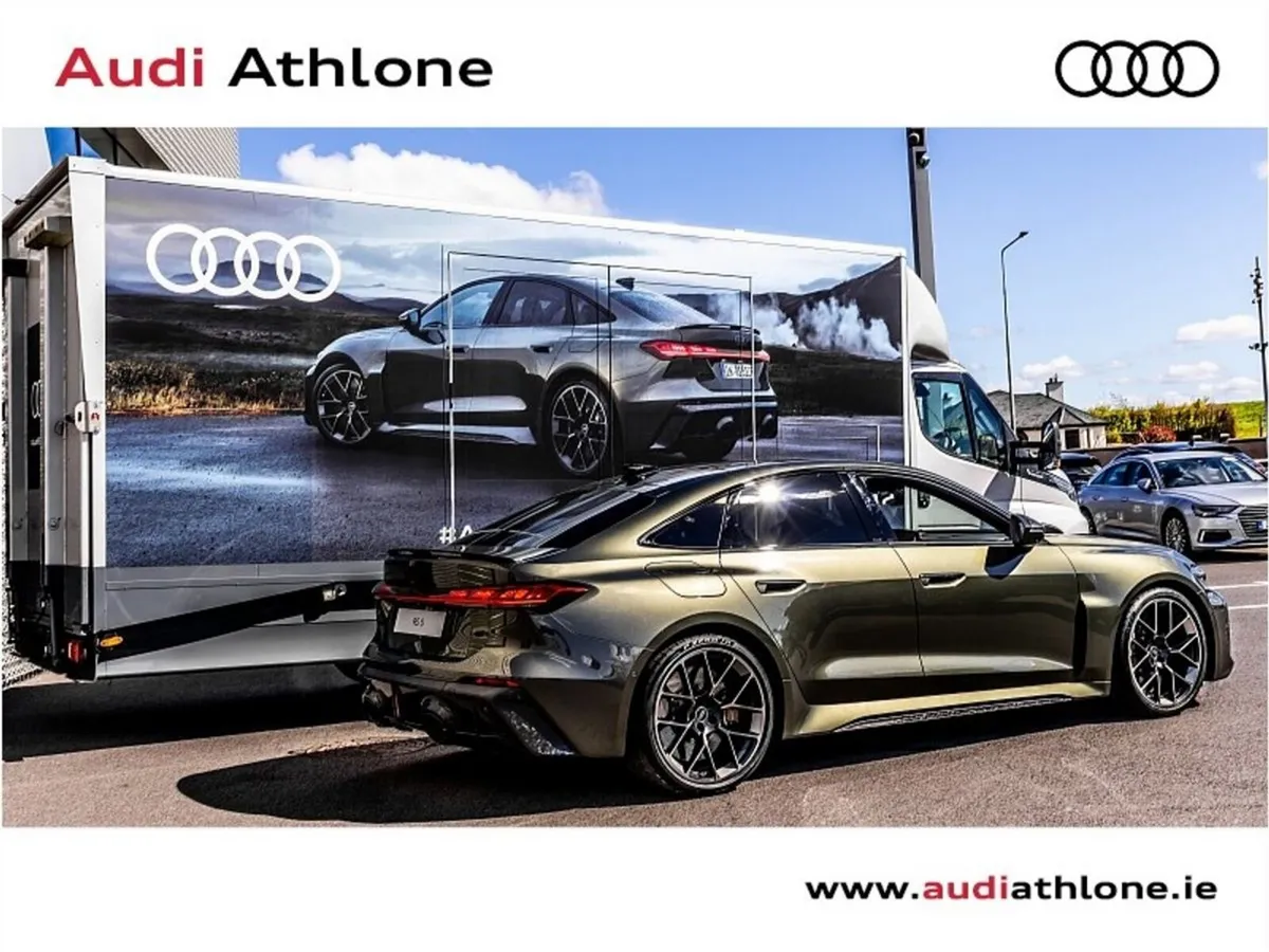 Audi RS5 Saloon, Petrol Plug-in Hybrid, 2027, Green