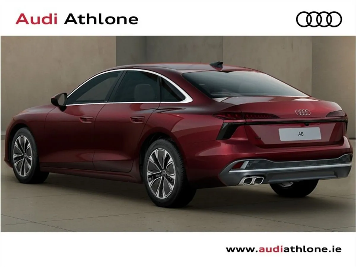 Audi A6 Saloon, Diesel Hybrid, 2027, Red