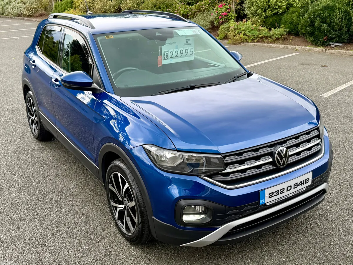 Volkswagen T-Cross Estate/Jeep, Petrol, 2023, Blue