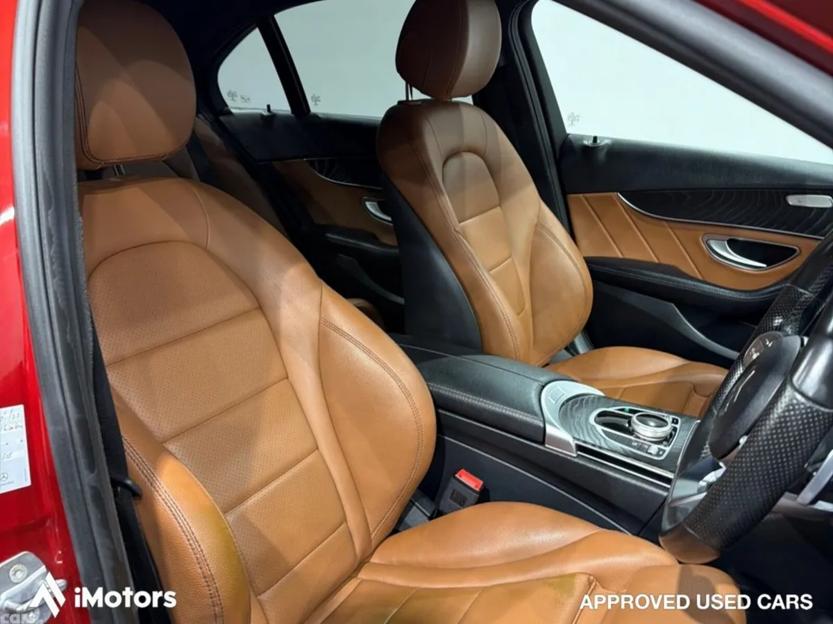 Mercedes-Benz C-Class Saloon, Diesel, 2019, Red
