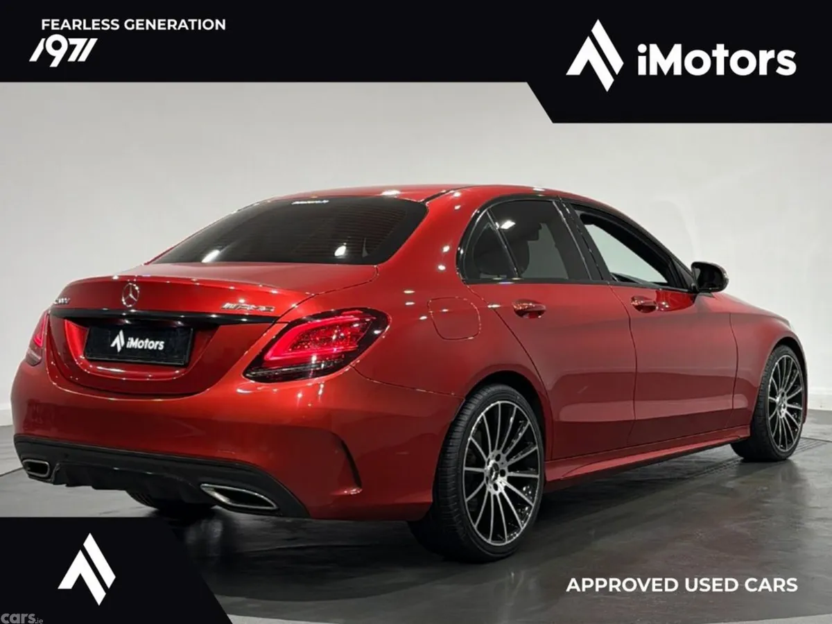 Mercedes-Benz C-Class Saloon, Diesel, 2019, Red