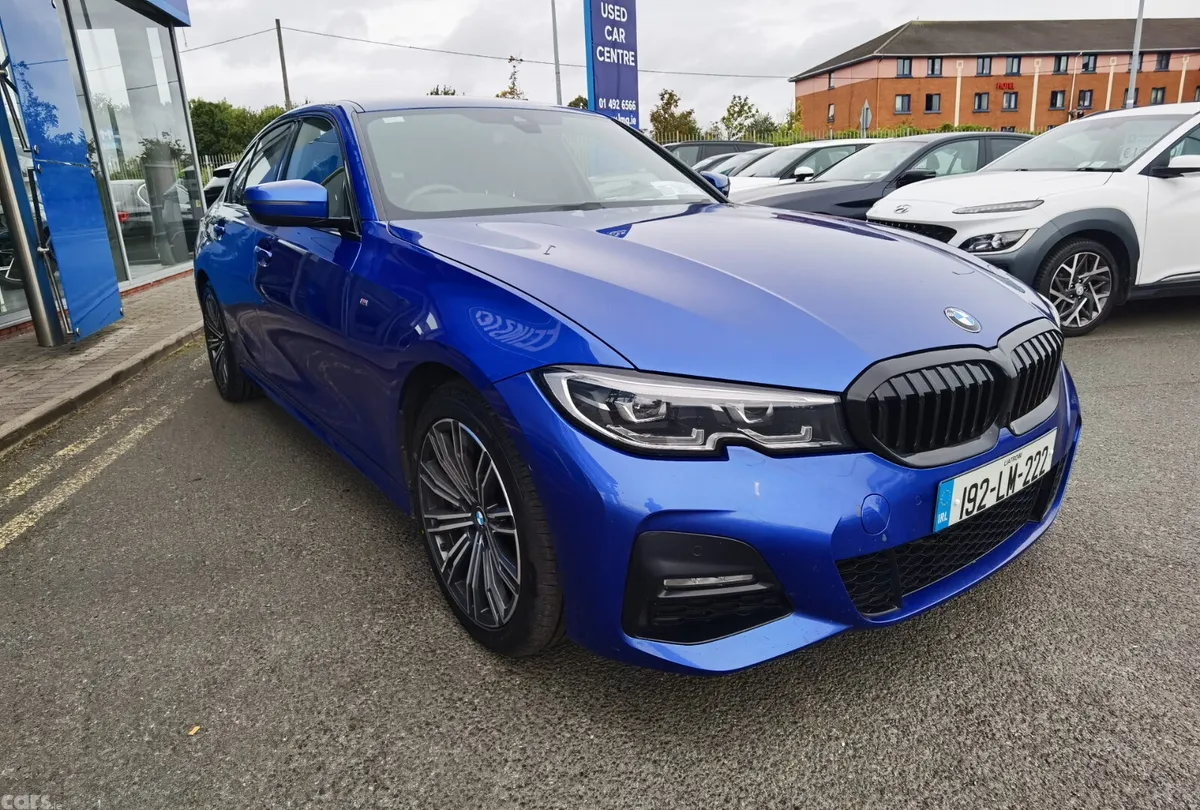 BMW 3-Series Saloon, Petrol Plug-in Hybrid, 2019, Blue