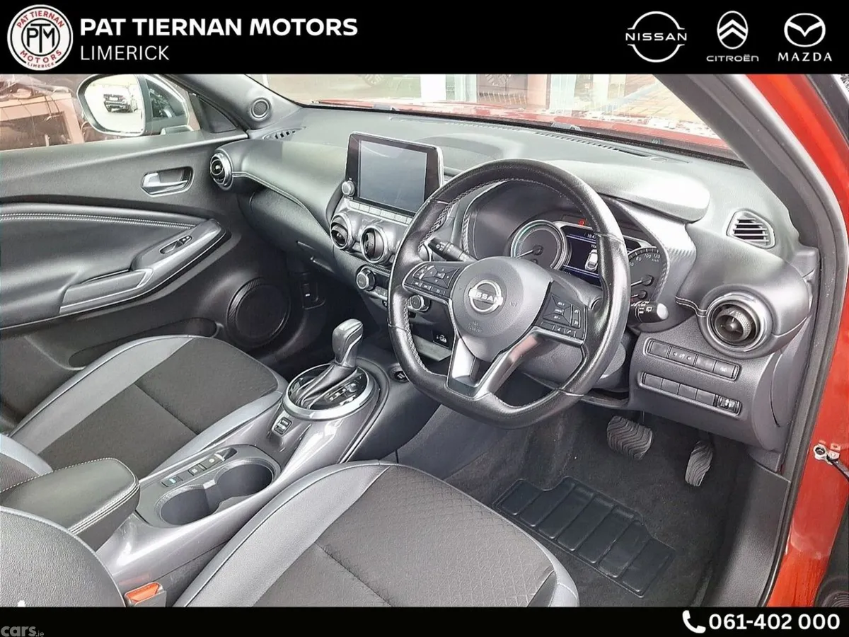 Nissan Juke SUV, Petrol Hybrid, 2024, Red