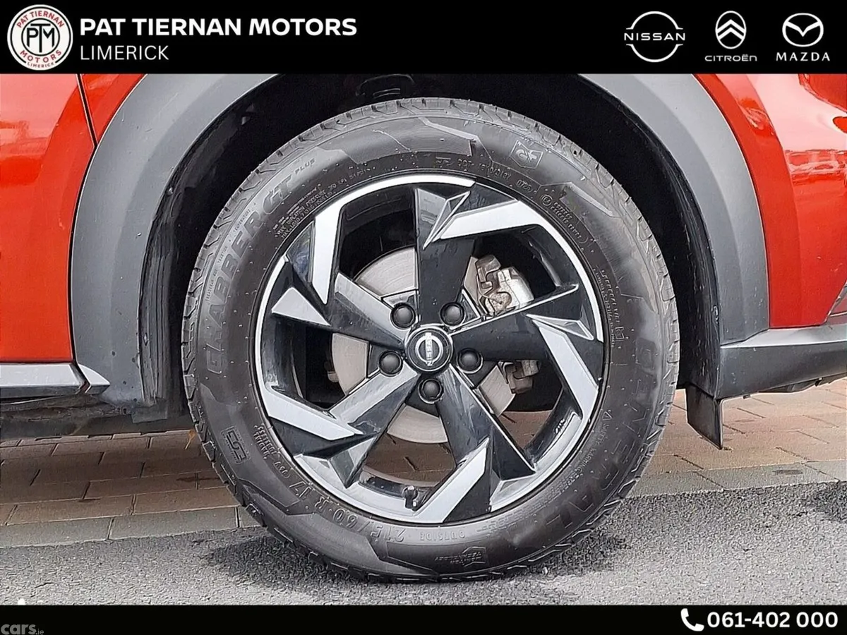 Nissan Juke SUV, Petrol Hybrid, 2024, Red