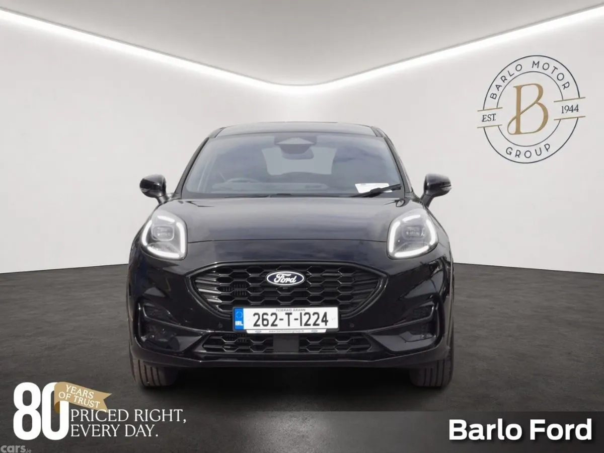 Ford Puma Hatchback, Petrol Hybrid, 2026, Black