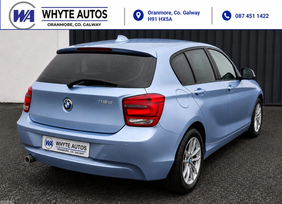 BMW 1-Series Hatchback, Diesel, 2015, Blue