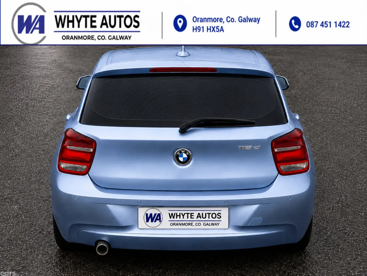 BMW 1-Series Hatchback, Diesel, 2015, Blue