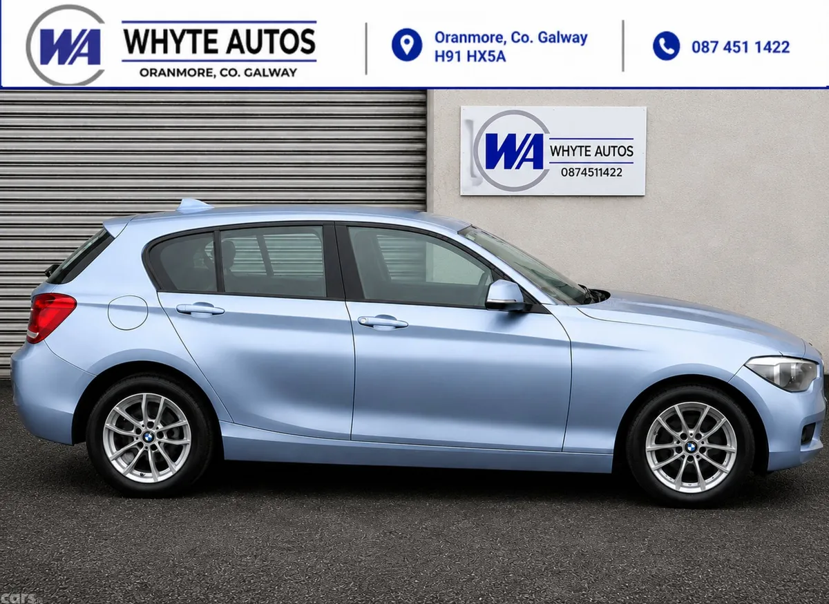 BMW 1-Series Hatchback, Diesel, 2015, Blue
