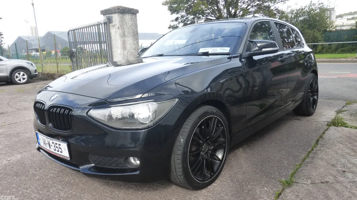 BMW 1-Series Estate/Jeep, Diesel, 2014, Black