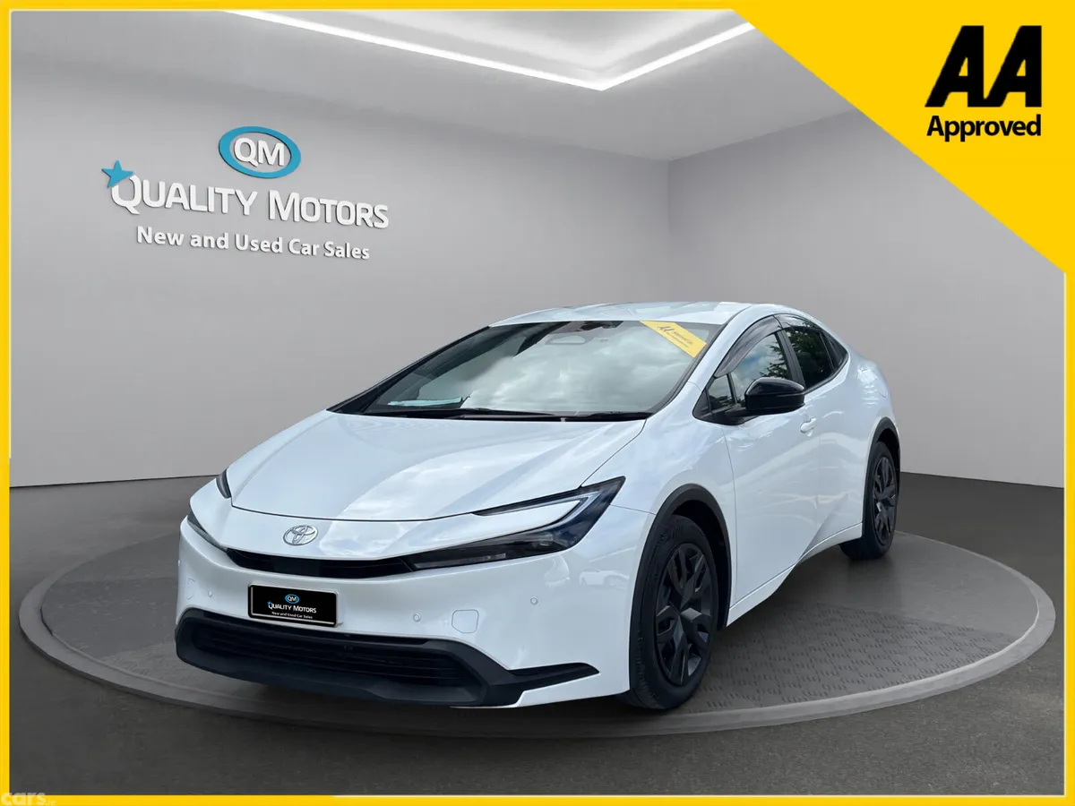 Toyota Prius Hatchback, Petrol Hybrid, 2023, White