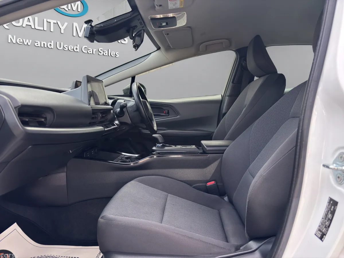 Toyota Prius Hatchback, Petrol Hybrid, 2023, White
