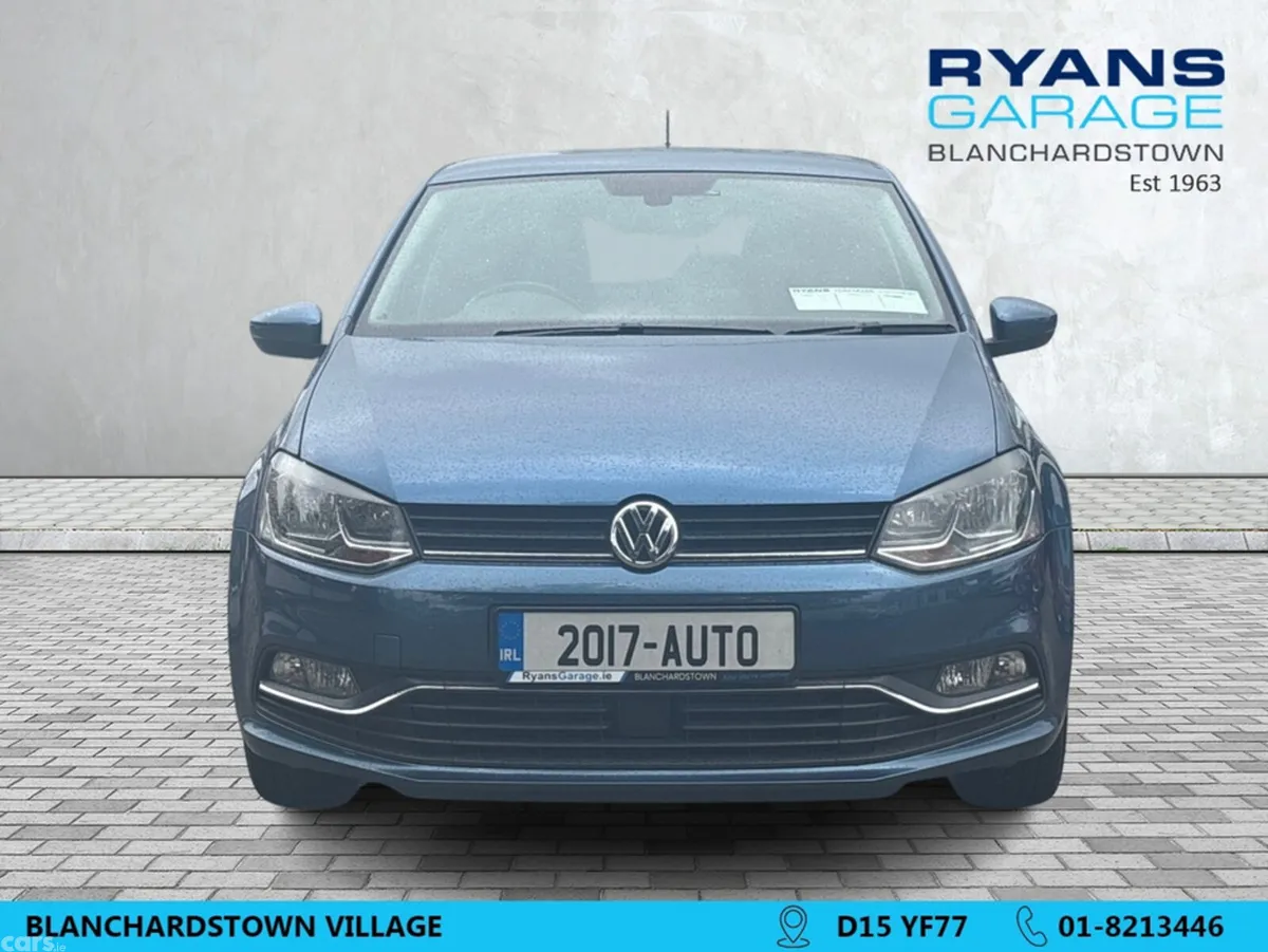 Volkswagen Polo Hatchback, Petrol, 2017, Blue