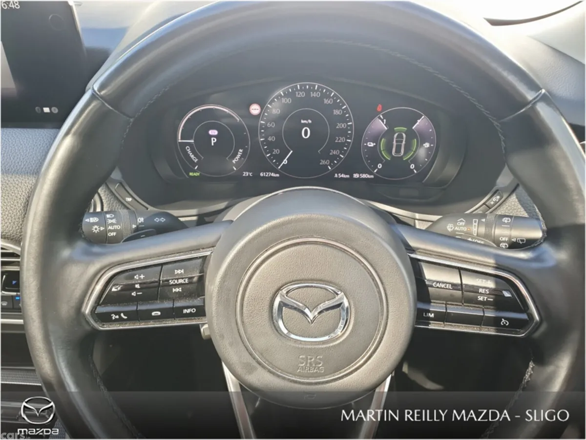 Mazda CX-60 SUV, Petrol Plug-in Hybrid, 2023, Red