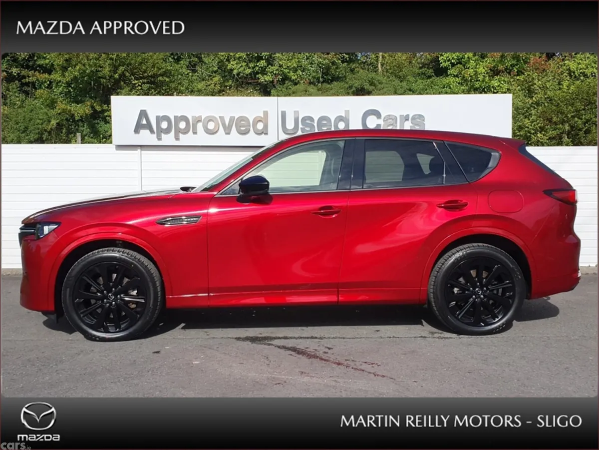 Mazda CX-60 SUV, Petrol Plug-in Hybrid, 2023, Red