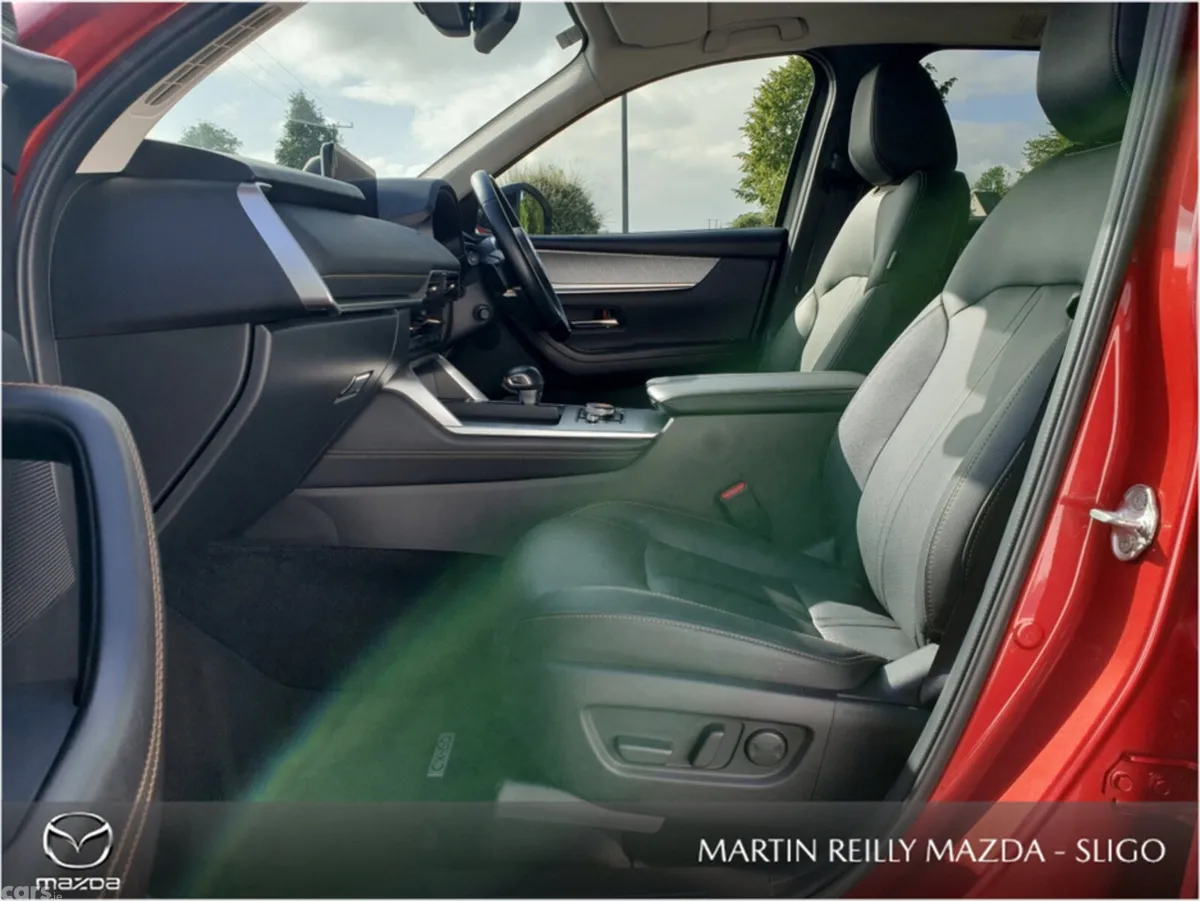 Mazda CX-60 SUV, Petrol Plug-in Hybrid, 2023, Red