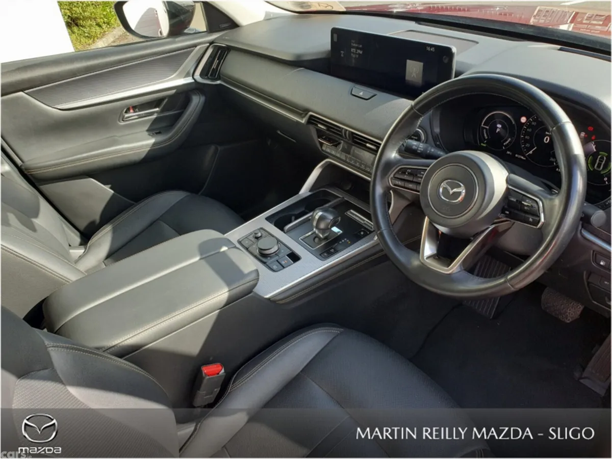 Mazda CX-60 SUV, Petrol Plug-in Hybrid, 2023, Red