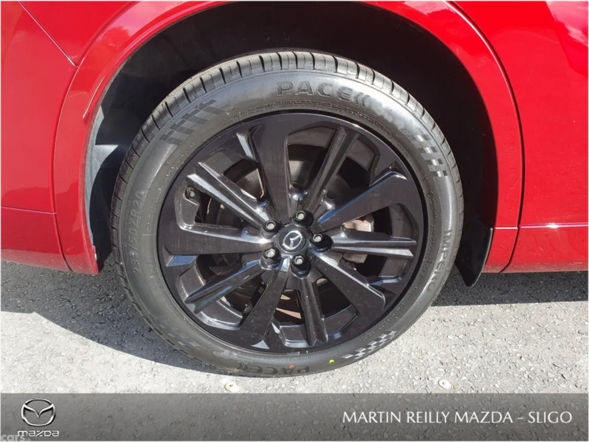 Mazda CX-60 SUV, Petrol Plug-in Hybrid, 2023, Red