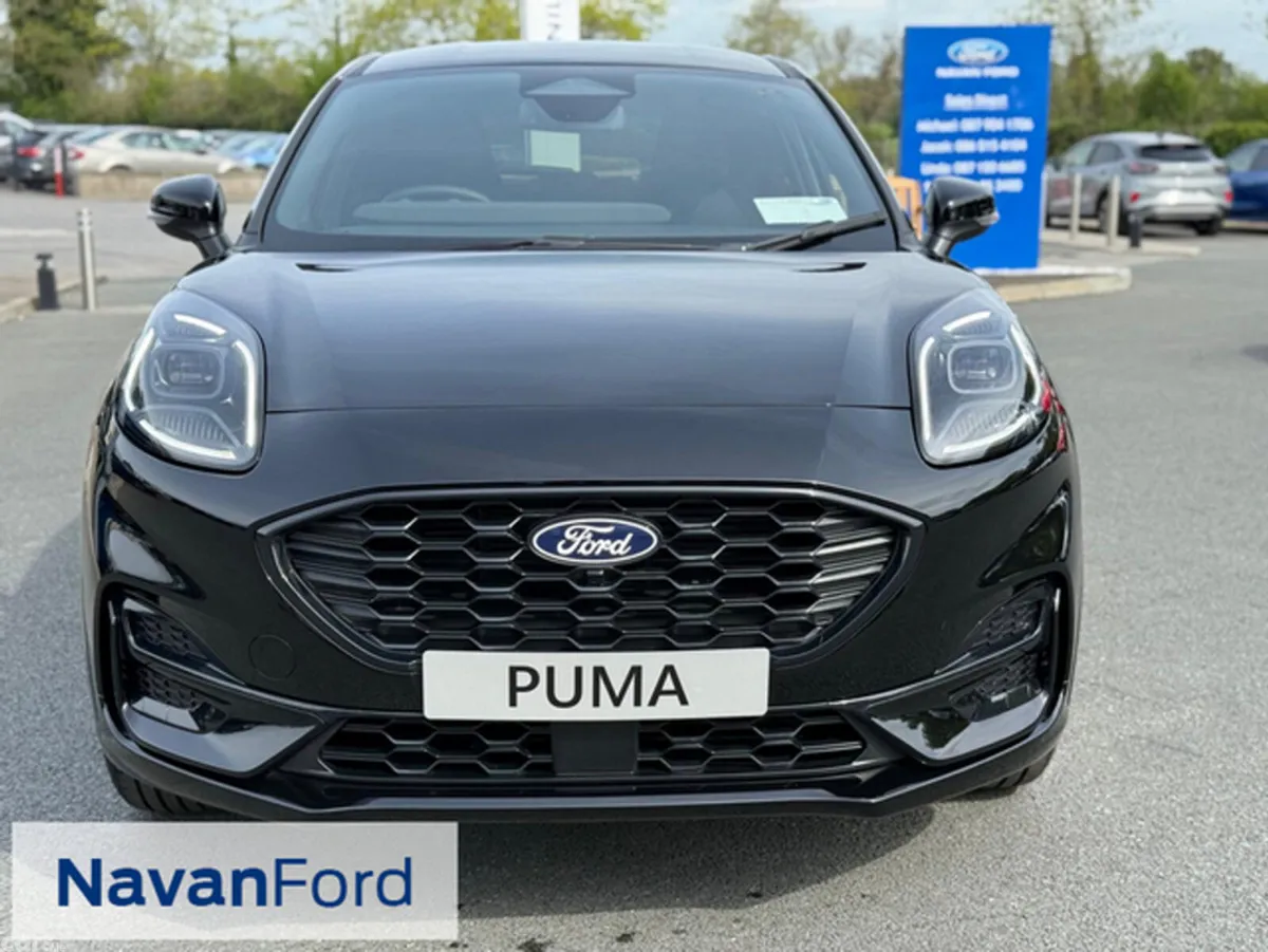 Ford Puma SUV, Petrol Hybrid, 2026, Black