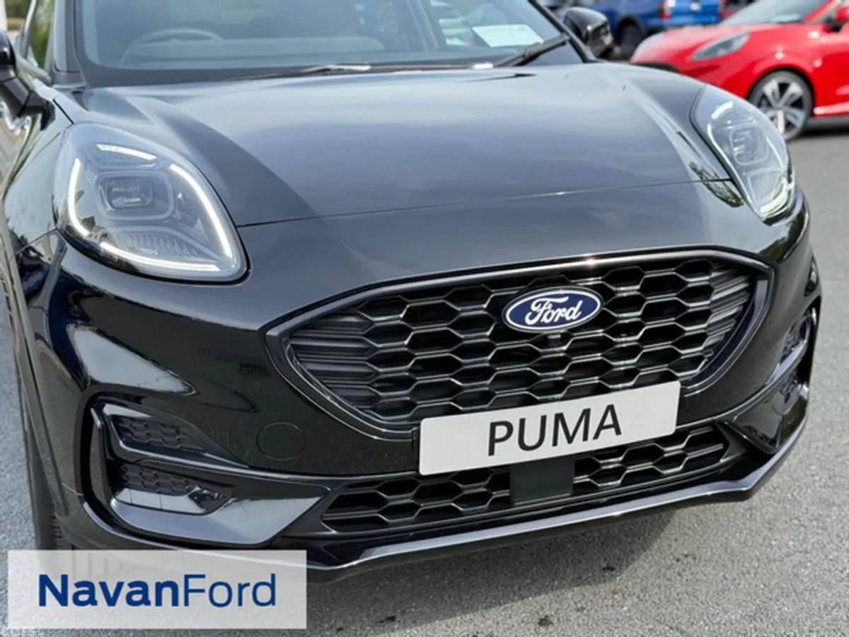 Ford Puma SUV, Petrol Hybrid, 2026, Black