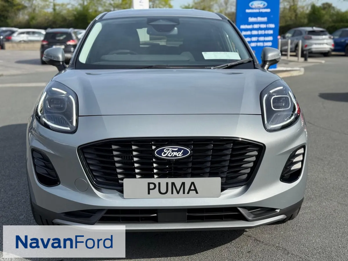 Ford Puma SUV, Petrol Hybrid, 2027, Silver
