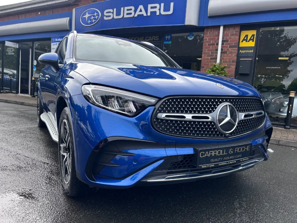 Mercedes-Benz GLC SUV, Petrol Plug-in Hybrid, 2023, Blue