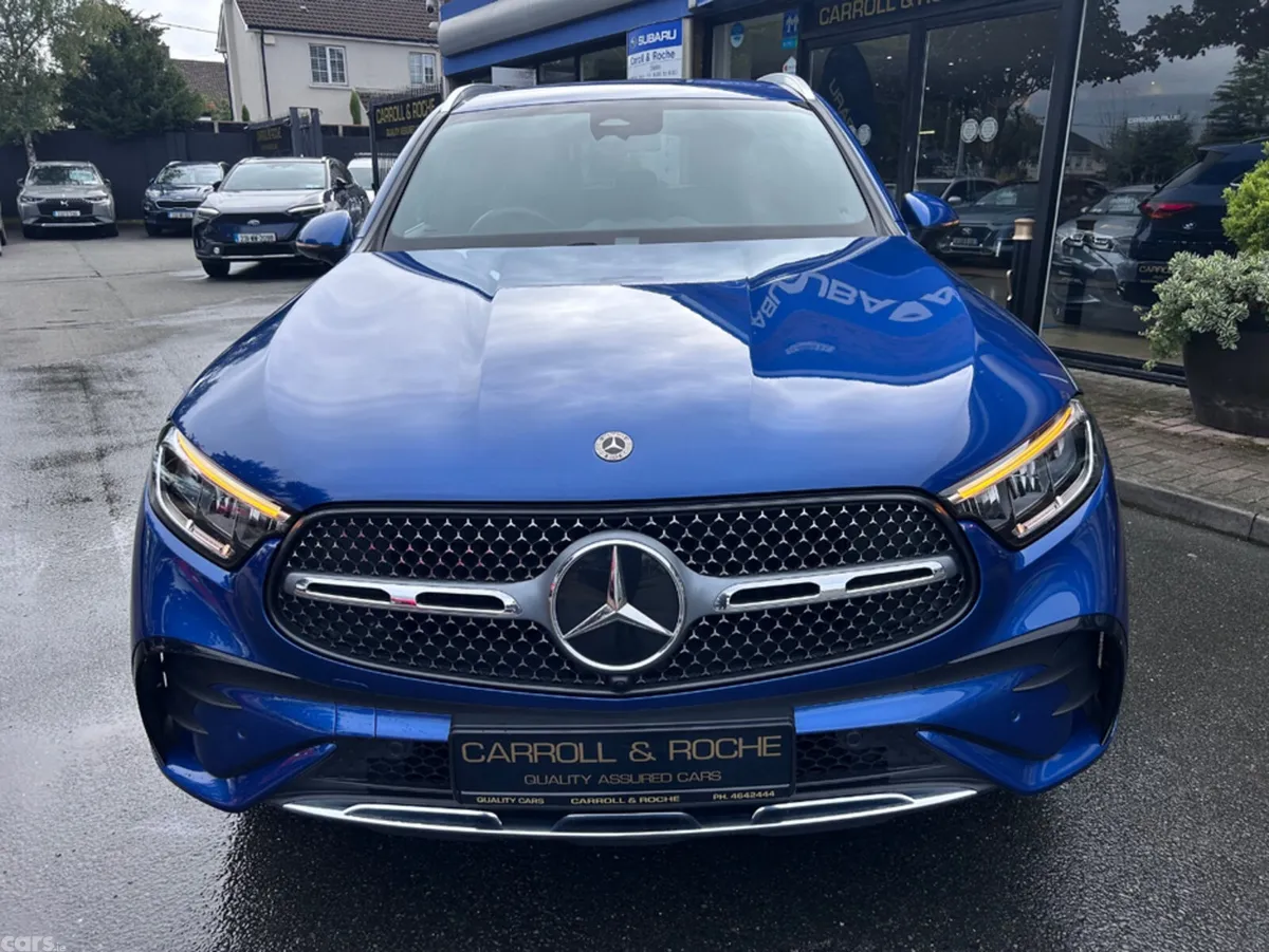Mercedes-Benz GLC SUV, Petrol Plug-in Hybrid, 2023, Blue