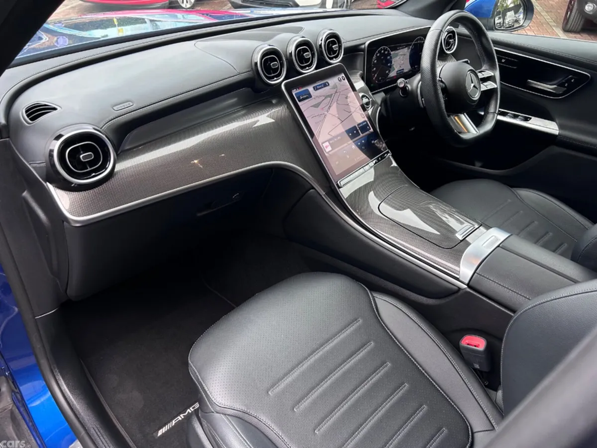 Mercedes-Benz GLC SUV, Petrol Plug-in Hybrid, 2023, Blue