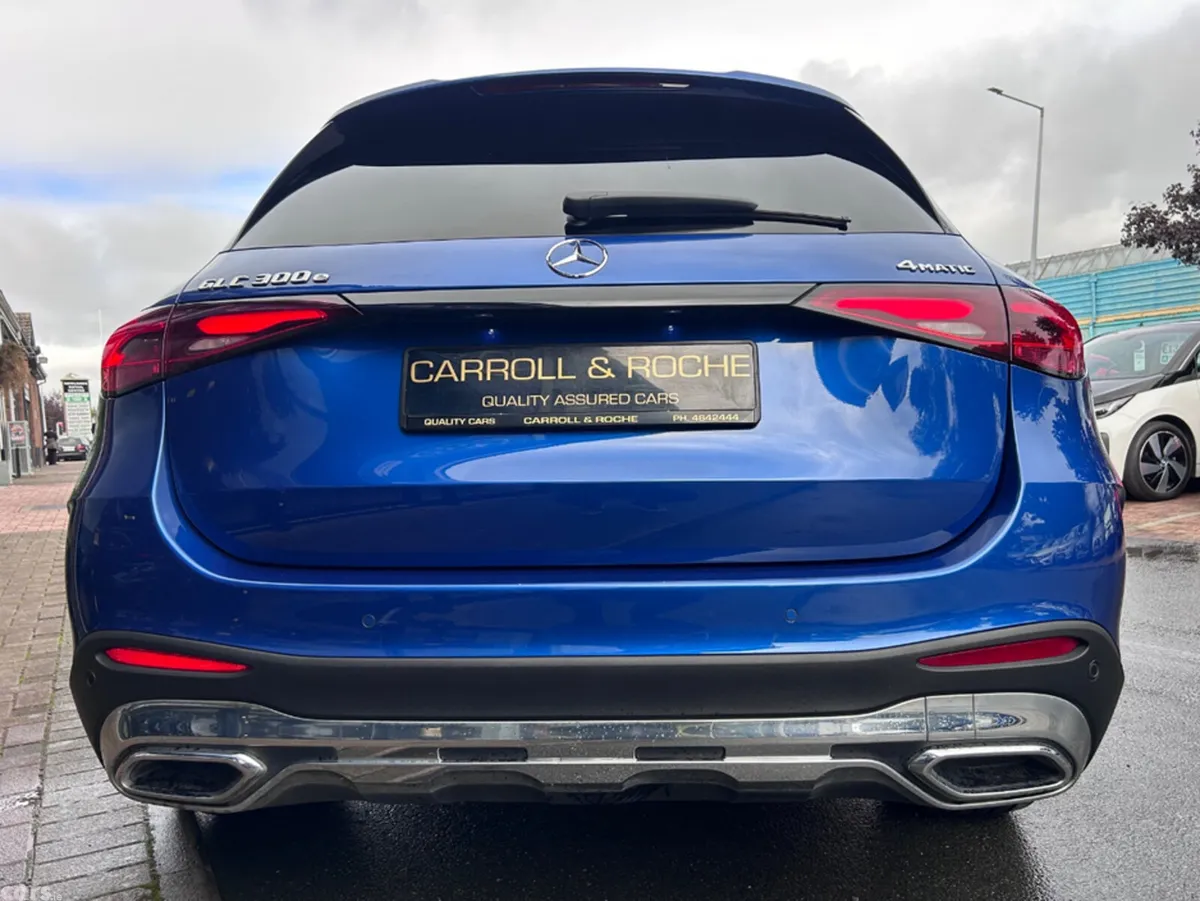 Mercedes-Benz GLC SUV, Petrol Plug-in Hybrid, 2023, Blue