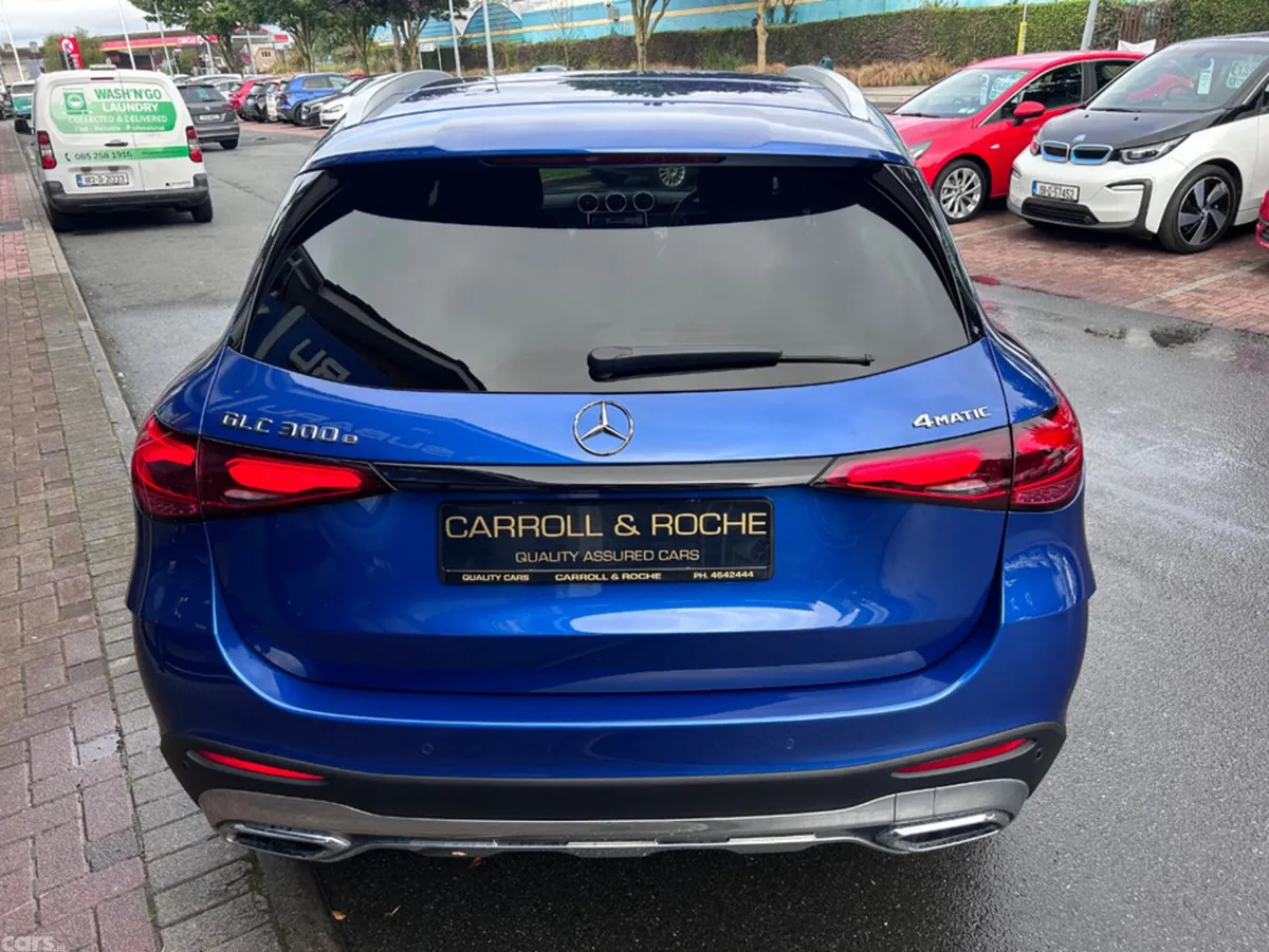 Mercedes-Benz GLC SUV, Petrol Plug-in Hybrid, 2023, Blue
